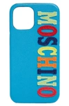 MOSCHINO LOGO IPHONE 12 PRO MAX CASE