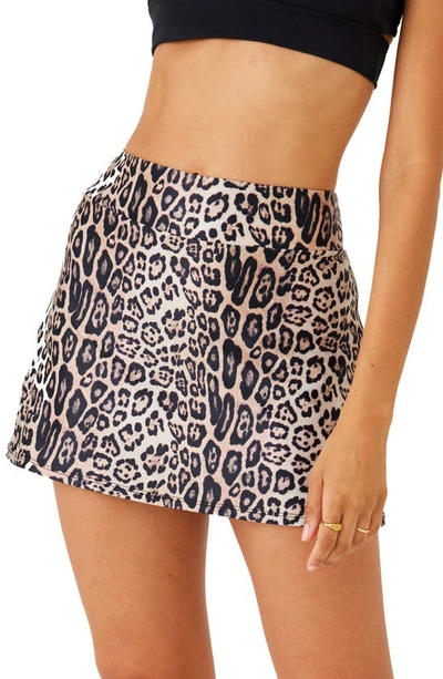 Onzie Tennis Skirt In Leopard