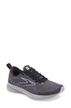 Brooks Levitate 5 Running Shoe In Ebony/ Black/ Lilac