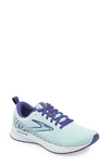 Brooks Levitate 5 Running Shoe In Yucca/ Navy Blue/ White