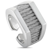 Charriol Forever Stainless Steel Ring In Multi-color