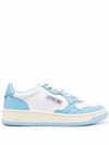 Autry Panelled Low-top Sneakers In White
