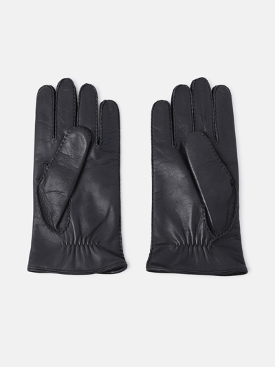 Sofia Gants Grey Lambskin Gloves
