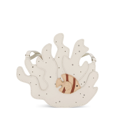 Donsje Amsterdam Babies'  Amazo Purse White Coral
