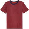 ZADIG & VOLTAIRE ZADIG & VOLTAIRE RED ALL OVER LOGO T-SHIRT,X25312