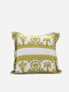 VERSACE COTTON CUSHION WITH ALL-OVER BAROQUE PRINT