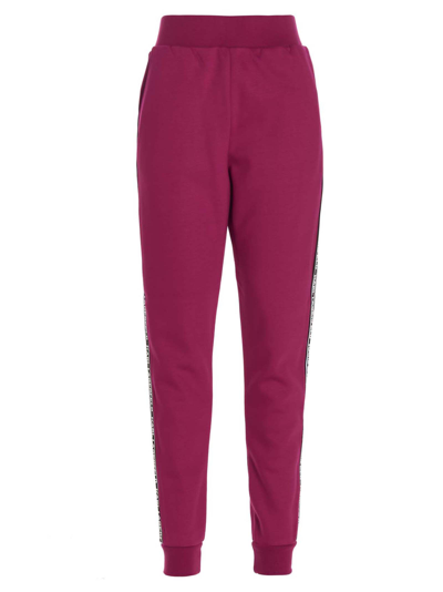 Karl Lagerfeld Pants In Fuchsia