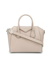 Givenchy Antigona Small Sugar Goatskin Satchel Bag In Dune