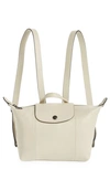 Longchamp Top Handle Backpack In Ivory