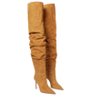 AMINA MUADDI JAHLEEL SUEDE OVER-THE-KNEE BOOTS