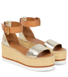 See By Chloé Glyn Espadrille In Light Gold