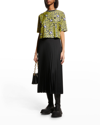 Moncler Day-namic Short Sleeve T-shirt In Yellow