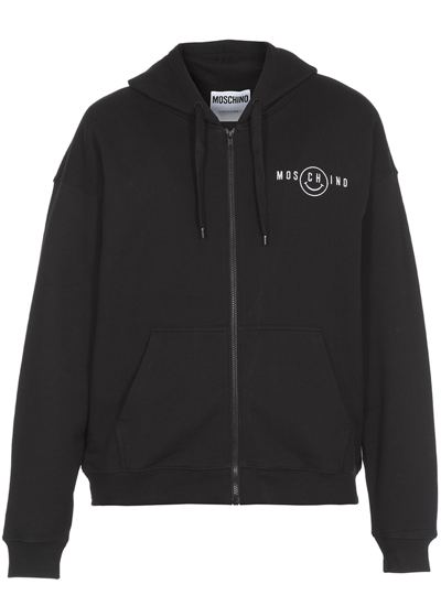 Moschino Smiley Sweatshirt In Black