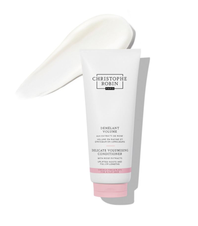 Christophe Robin Delicate Volumising Conditioner With Rose Extracts (200ml) In Multi