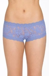 Hanky Panky Signature Lace Boyshorts In Chambray