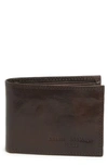 Maison Heritage Paco Bifold Leather Wallet In Brown