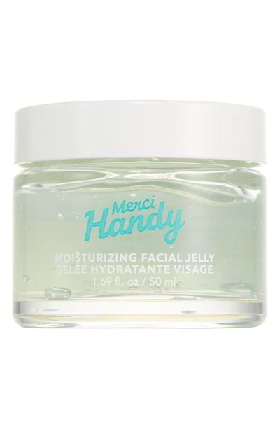 Merci Handy Moisturizing Face Jelly In White/ Green