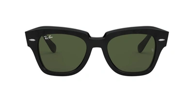 RAY BAN RB2186 STATE STREET 901/31 SQUARE SUNGLASSES