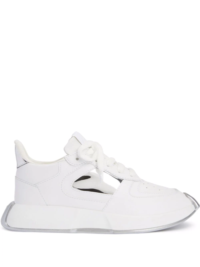 Giuseppe Zanotti Ferox Lace-up Sneakers In White