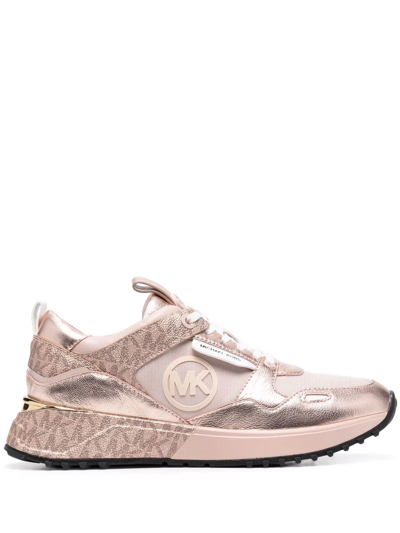 Michael Michael Kors Allie Low-top Sneakers In Pink