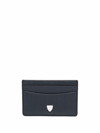 Aspinal Of London Saffiano Slim Cardholder In Blue
