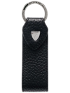 ASPINAL OF LONDON PEBBLE LEATHER KEYCHAIN