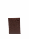 Aspinal Of London Tri-fold Leather Wallet In Brown