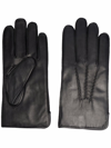 ASPINAL OF LONDON STITCHED DETAIL GLOVES