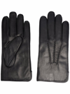 ASPINAL OF LONDON MENS CASHMERE GLOVES BLACK SHEEP NAPPA S