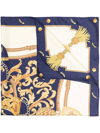 ASPINAL OF LONDON ASPINAL SIGNATURE SILK SCARF