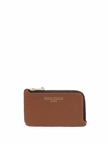 ASPINAL OF LONDON SMALL PEBBLED-EFFECT WALLET