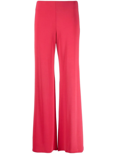 Alberta Ferretti Wide-leg Trousers In Pink