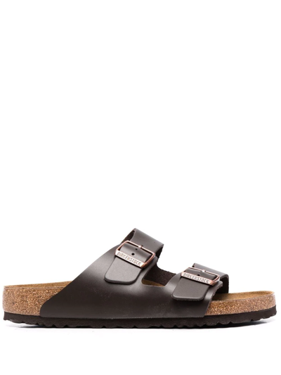 Birkenstock Arizona Leather Sandals In Brown