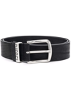 DIESEL B-VISIBLE LEATHER BELT