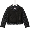 MONCLER QUILTED-PANEL PADDED JACKET