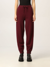 Isabel Marant Étoile Kira Isabel Marant Etoile Jogging Trousers In Cotton Blend In Plum