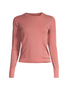 Cordova Rib-knit Base Layer Top In Clay