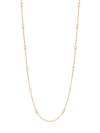 ADRIANA ORSINI WOMEN'S ELEVATE 18K GOLDPLATED BAGUETTE CUBIC ZIRCONIA CURB CHAIN LONG NECKLACE