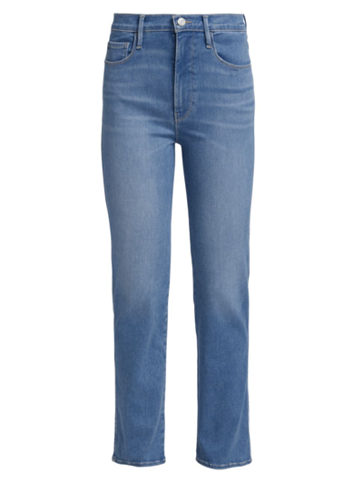Frame Le Sylvie Stretch Skinny-fit Jeans In Lapis