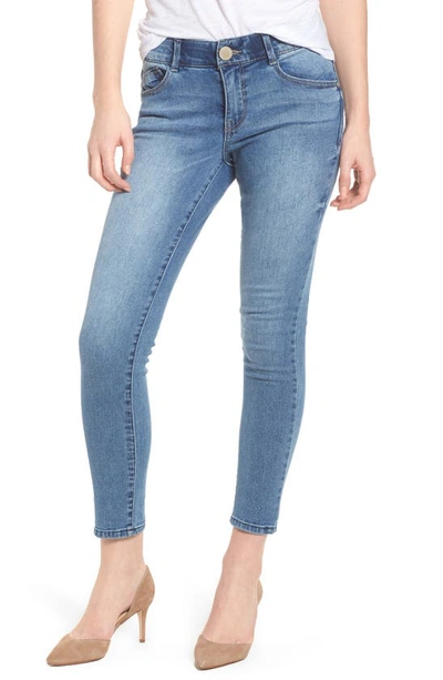 Wit & Wisdom Ab-solution Ankle Skimmer Skinny Jeans Regular & Petite In Light Blue