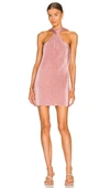 Song Of Style Pluto Mini Dress In Rose Mauve