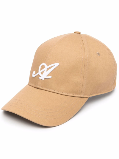 Axel Arigato Embroidered Logo Cap In Nude