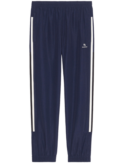 Balenciaga Dark Blue Sporty B Tracksuit Trousers