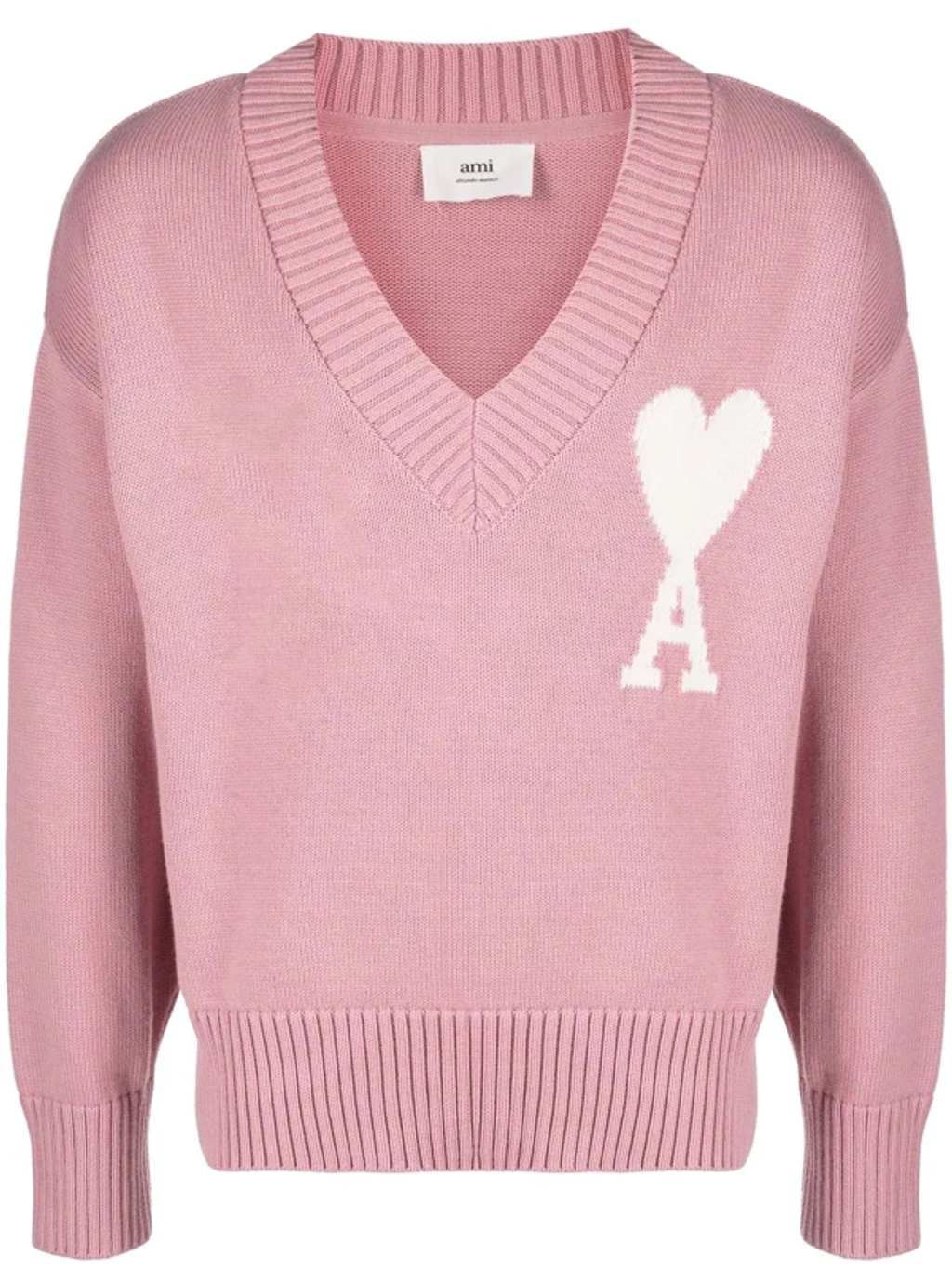 AMI Alexandre Mattiussi ピンク Pink Shirt with logo Ami Alexandre Mattiussi - Vitkac AS
