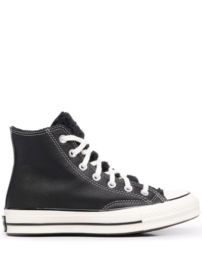 Converse Chuck 70 Hi 运动鞋 – Black & Egret In Black