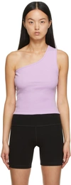 Nu Swim Purple Moon Tank Top In Lilac