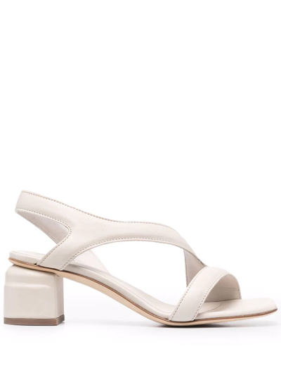 Officine Creative Open-toe Leather Sandals In White