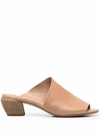 OFFICINE CREATIVE OPEN-TOE LEATHER SANDALS