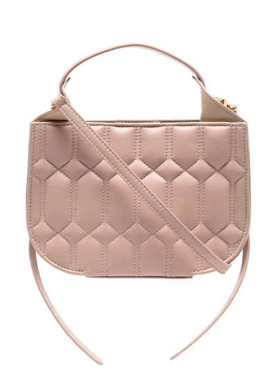 Ree Projects Mini Helene Quilted Bag In Pink