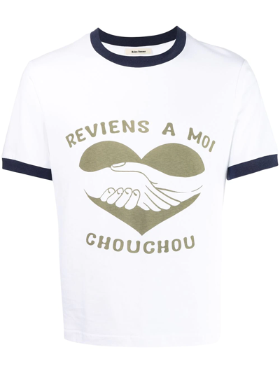 Wales Bonner Sanle T-shirt In White
